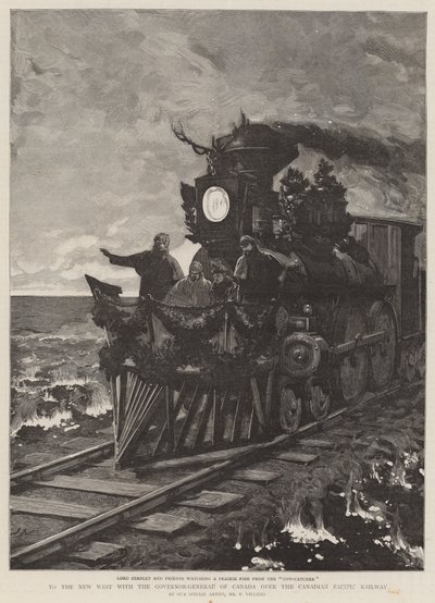 To the New West with the Governor-General of Canada over the Canadian Pacific Railway by Joseph Nash